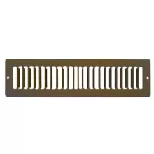 MFTSG122B 12X2 TOE SPACE GRILLE
BROWN