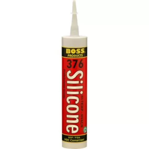 142336 BOSS 376 HIGH TEMP RED
SILICONE 10.1OZ