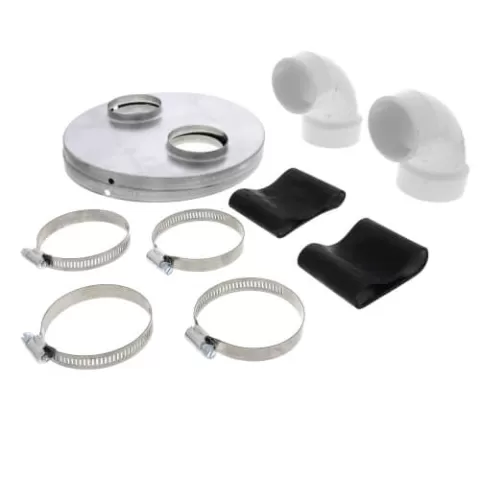 904106 2" PIPE VENT KIT TO
TRANSITION THROUGH OLD ROOF JACK
OPENING FOR MG2R
