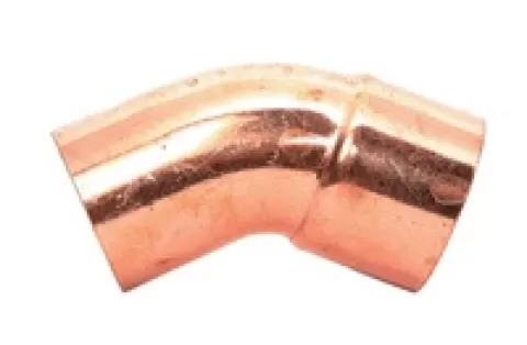 200250 3/4" O.D. 45DEG COPPER
STREET ELBOW 200250 3/4" O.D. 45DEG COPPER
STREET ELBOW