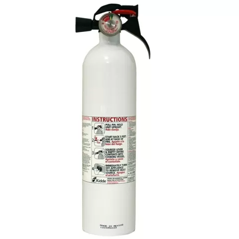 RESSP 2.5# WHITE KITCHEN FIRE
EXTINGUISHER W/WALL HOOK RESSP 2.5# WHITE KITCHEN FIRE
EXTINGUISHER W/WALL HOOK