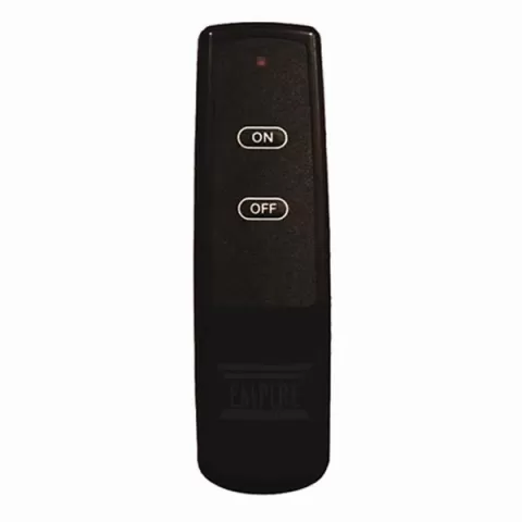 FRBC BATTERY OPERATED ON/OFF
REMOTE FOR EMPIRE TAHOE FIREPLACES FRBC BATTERY OPERATED ON/OFF
REMOTE FOR EMPIRE TAHOE FIREPLACES