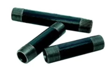 506799 1/2"XCLOSE(1-1/8) BLK NIPPLE
