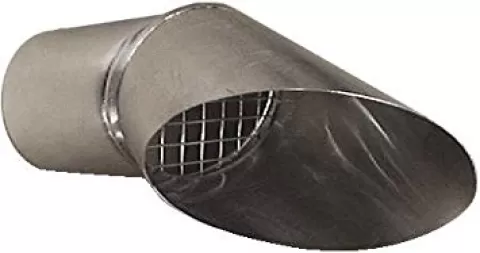 JA-0528-XX WALL VENT TERMINAL 4"
HORIZONTAL