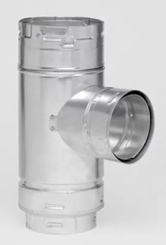 8MT 8" B-VENT TEE