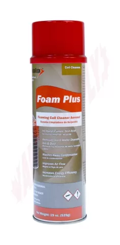 358-20 AEROSOL FOAMING COIL
CLEANER 19OZ. (RED CAP) 358-20 AEROSOL FOAMING COIL
CLEANER 19OZ. (RED CAP)