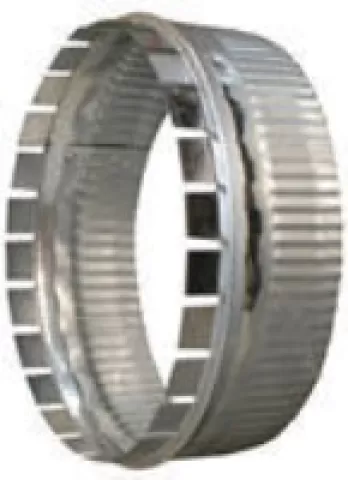 3" CRIMPED COLLAR #T25-3