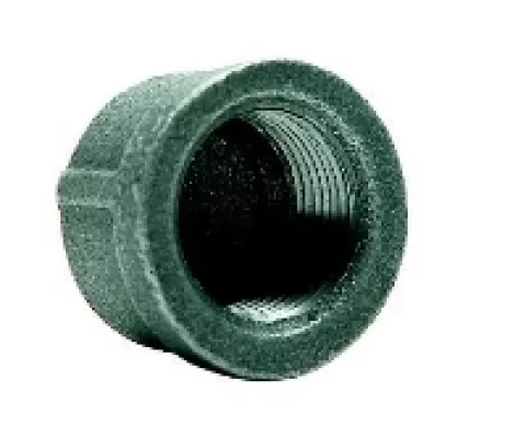 505786 1/2" BLK MALL CAP