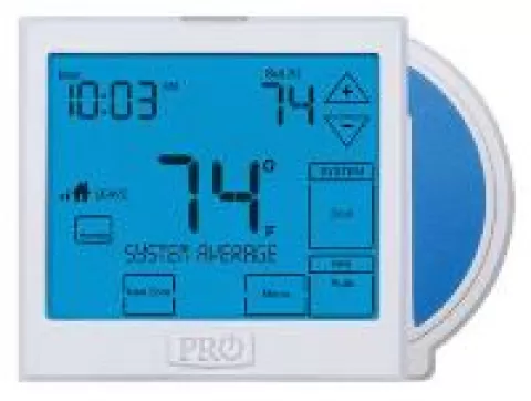 T955WH PRO1 UNIVERSAL WIRELESS
STAT 3H/2C TOUCHSCREEN
(INCLUDES WIRELESS BASE MODULE) T955WH PRO1 UNIVERSAL WIRELESS
STAT 3H/2C TOUCHSCREEN
(INCLUDES WIRELESS BASE MODULE)