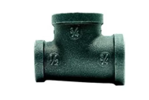 506236 1"X3/4"X3/4" BLK MALL
REDUCING TEE