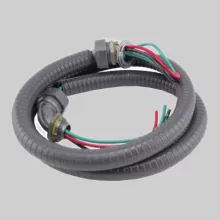 200054 3/4"X6' WHIPKIT METAL ENDS
#8 WIRE