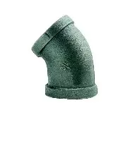 505819 3/4" BLK MALL 45DEG ELBOW