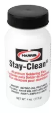 SILVABRITE PASTE SOLDER FLUX 4 OZ.
W/BRUSH CAP #75108