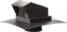 RVL2825 8" BLACK ROOF CAP 