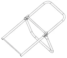 711 WARD FLEX CADDY FOR THE PLASTIC
REEL