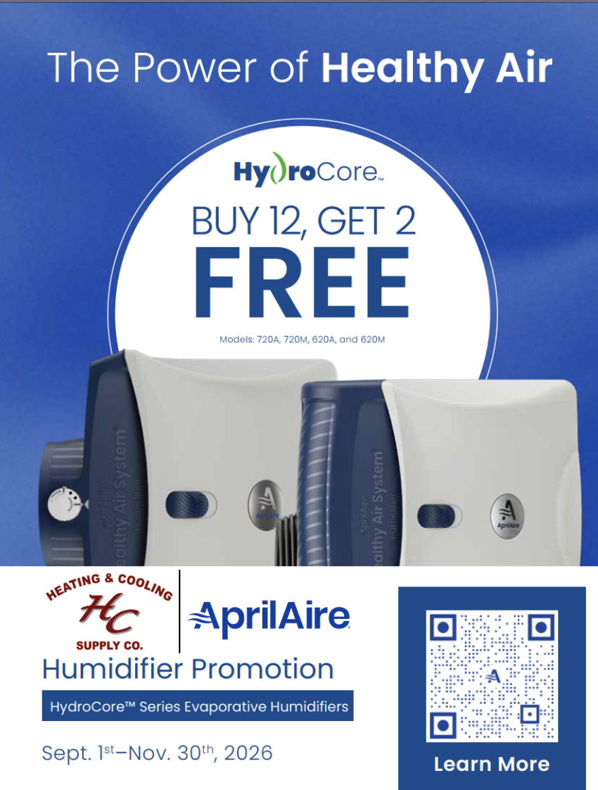 AprilAire Humidifier Promotion